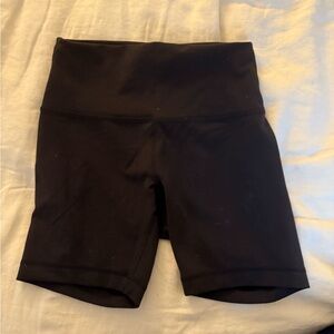 Lululemon Wunder Train High-Waisted Biker Shorts 6”